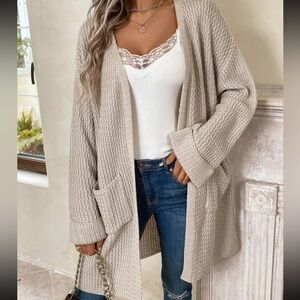 Oversized duster cardigan